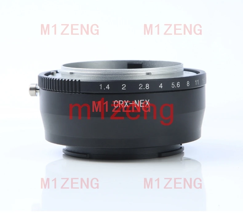 Adaptador para lente Zeiss Ikon Contarex CRX a cámara sony E mount a7 a9 a7r A7C a7s a7r3 a7r4 a7m5 A7SIII A1 A6700 ZV-E10 ZV-E1