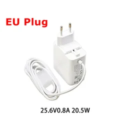 Spina ue per Xiaomi Mi aspirapolvere portatile adattatore di alimentazione AC SCWXCQ01RR BTC01RR 25.6V 0.8A