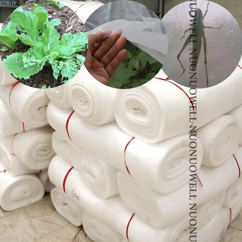 Length5m 40~100Mesh Insect Control Net Agricultural Vegetable Prevention Cover Garden Plant Flower Bird Insect Pest Control Mesh