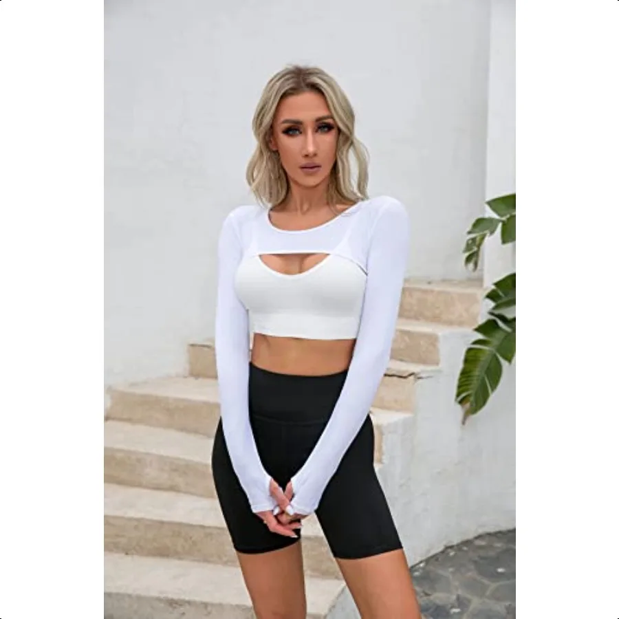 Cooling Shawl Arm Sleeve Sun Protection Women's Tops for GolfingRiding Driving