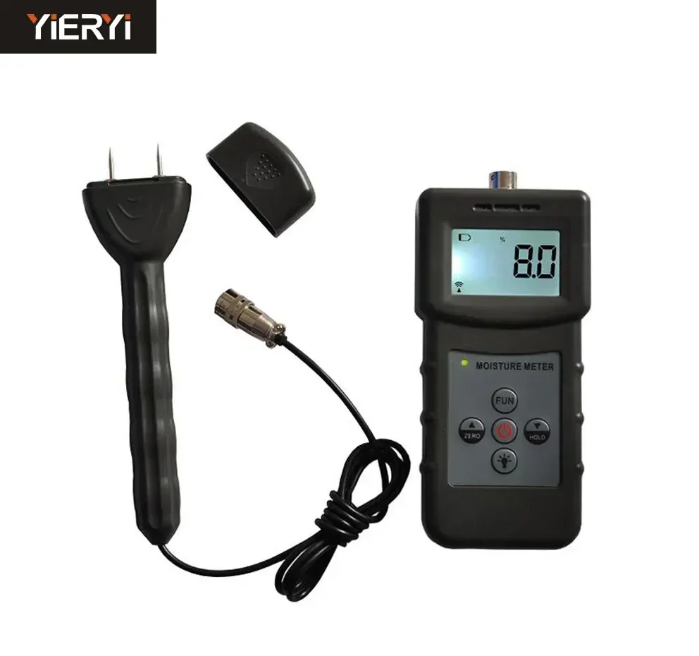 2026/Portable MS360 Hygrometer double function moisture meter for wood, paper, bamboo products,