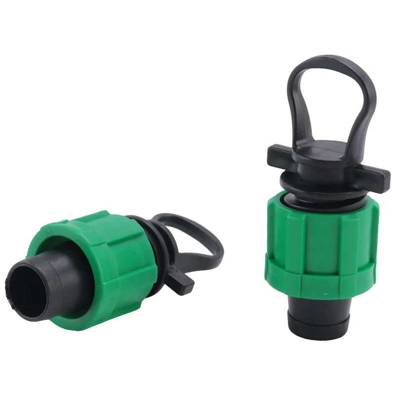 

AB46-5X Drip Irrigation Tubing End Cap Plug 1/2 Inch End Cap Fitting, For With 16Mm Drip Tape Tubing Sprinkler System