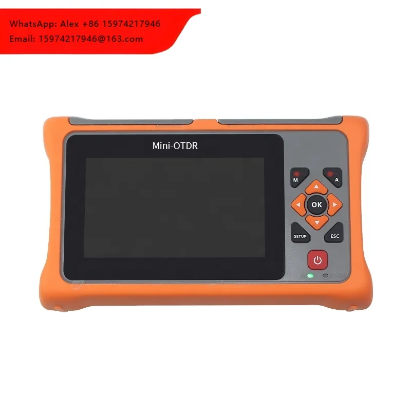 Mini Optical Time Domain Reflectometer Fiber Optic OTDR FT4302R For FTTH Optical Fiber Tester Time Domain Reflectometer