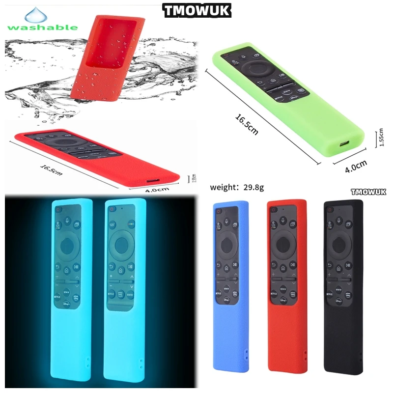

For Samsung BN59-01385 01358D TV Remote Control Silicone Protective Cover Case Shockproof Anti-drop Anti-scratch