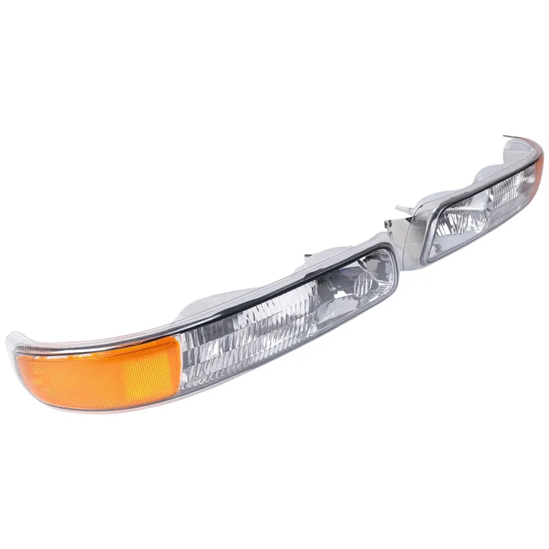 LED DRL النهار تشغيل ضوء مصباح الضباب القيادة الخفيفة ل سيلفرادو 99-02 GM2502187