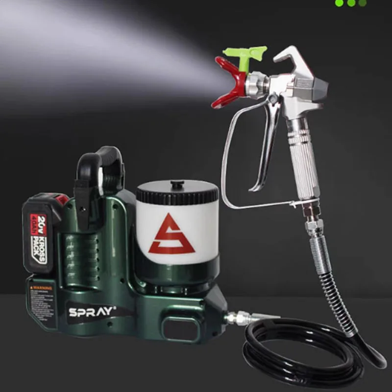 

1.2L MultiFunction Lithium Spray Machine DIY Spray Gun Nozzle Plunger Airless Spray Machine High Pressure