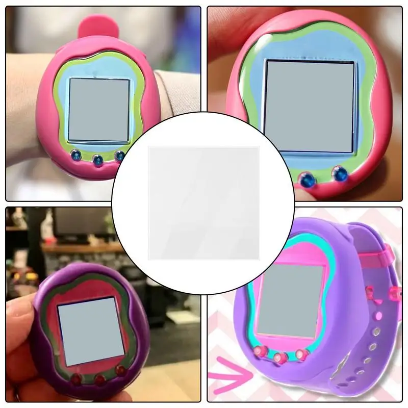 ForaTamagotchi Uni Screen Protector Film, Transparent Anti-Scratch Game Console Film For LCD Screen, Upgrade Spare Part