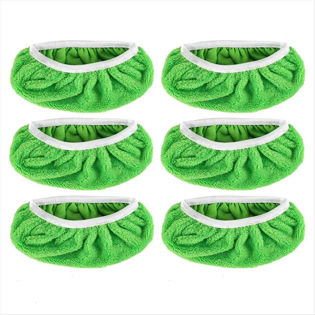 SHIP WITHIN 24 HOURS 6PCS Mop Pads Refill for Sweeper Mop-Dry Sweeping Cloths&Wet Mopping Cloths Washable for Household Cleaning