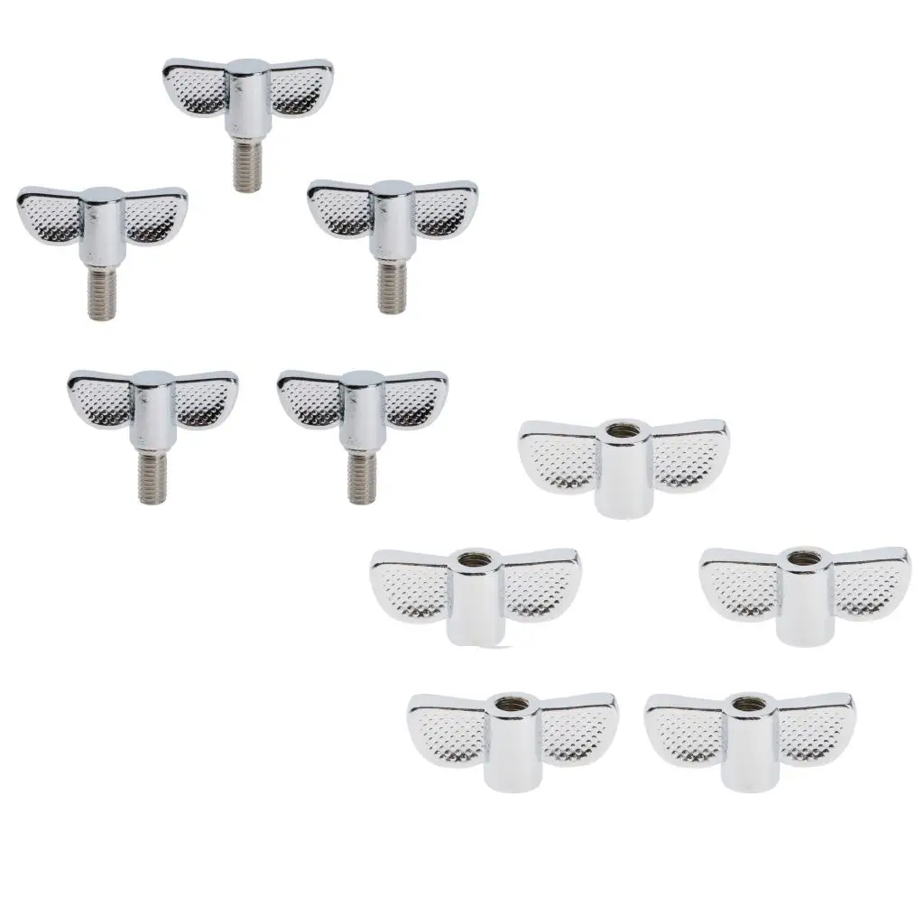 

Cymbal Stand Wing Nut Metal Drum Cymbal Gasket Washer Parts for Percussion Cymbals Stand Upgrade