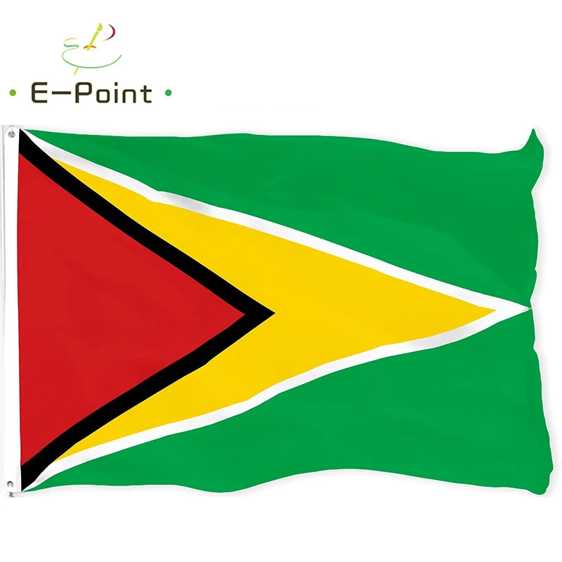Guyana National Country Flag 2ft*3ft (60*90cm) 3ft*5ft (90*150cm) Size Christmas Decorations for Home Flag Banner