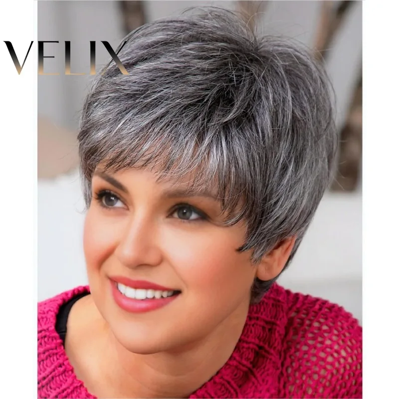 100-human-hair-short-wig-4-inch-150-density-full-machine-made-light-gray-pixie-cut-wig-natural-looking-for-daily-use