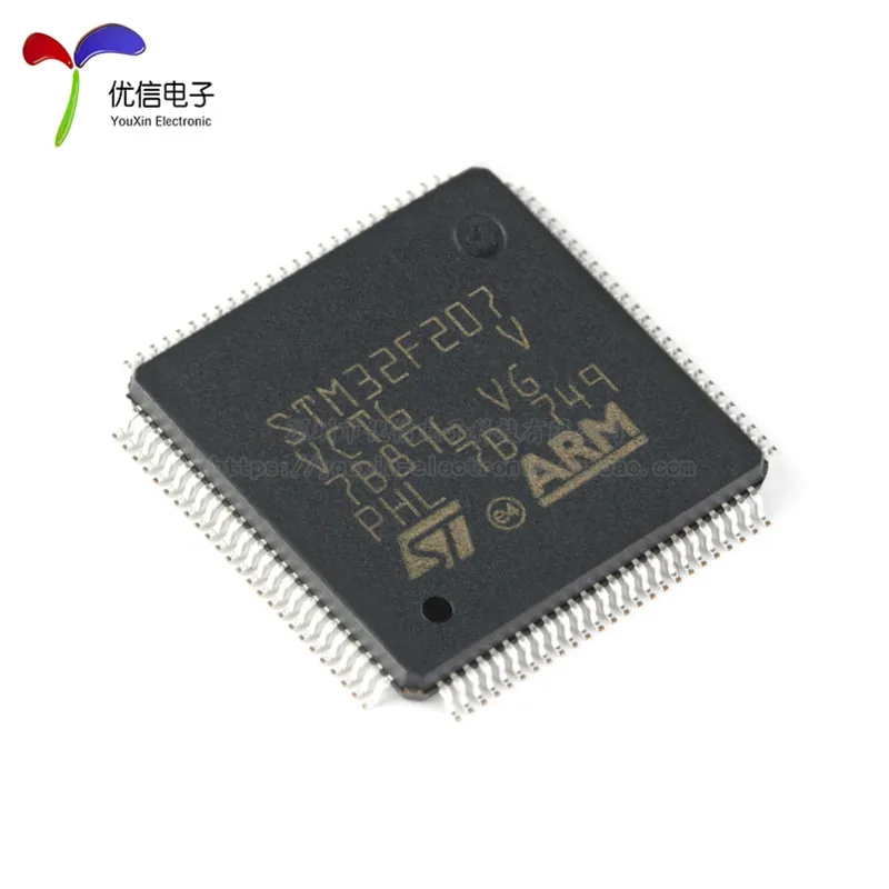 5 pièces d'origine authentique STM32F207VCT6 LQFP-100 ARM Cortex-M3 32 bits microcontrôleur MCU