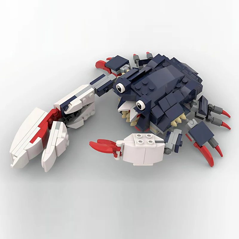 Creators Tier Serie Modell MOC Baustein Vielseitige Krabbe Modulare Technologie Geschenke Urlaub Montieren Kinder Spielzeug Anzug