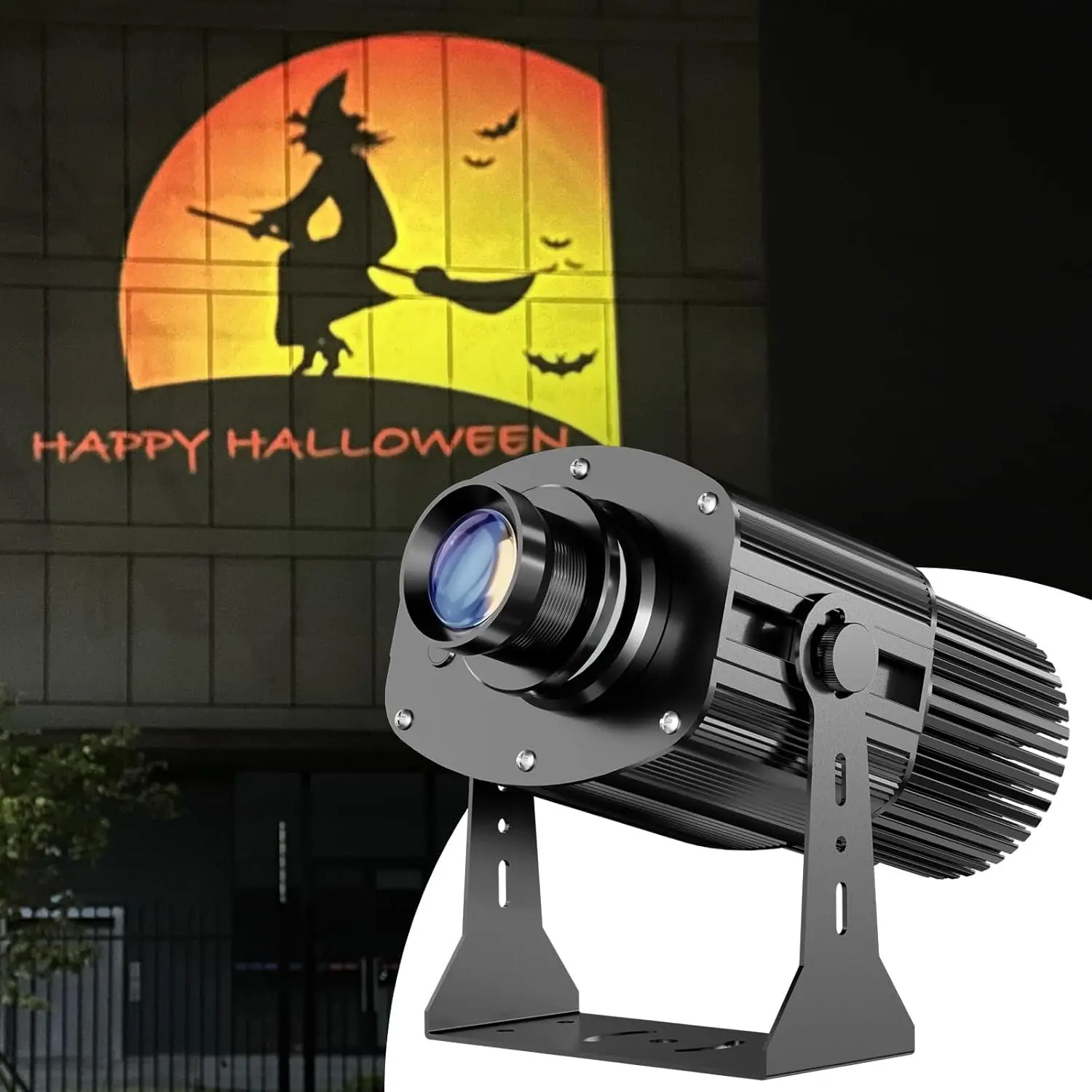 

4K светодиодные лампы IP67, водонепроницаемые, устойчивые к ржавчине, с дистанционным управлением, настраиваемые GOBO для рекламы, вечеринок, свадеб, для использования внутри и вне помещений