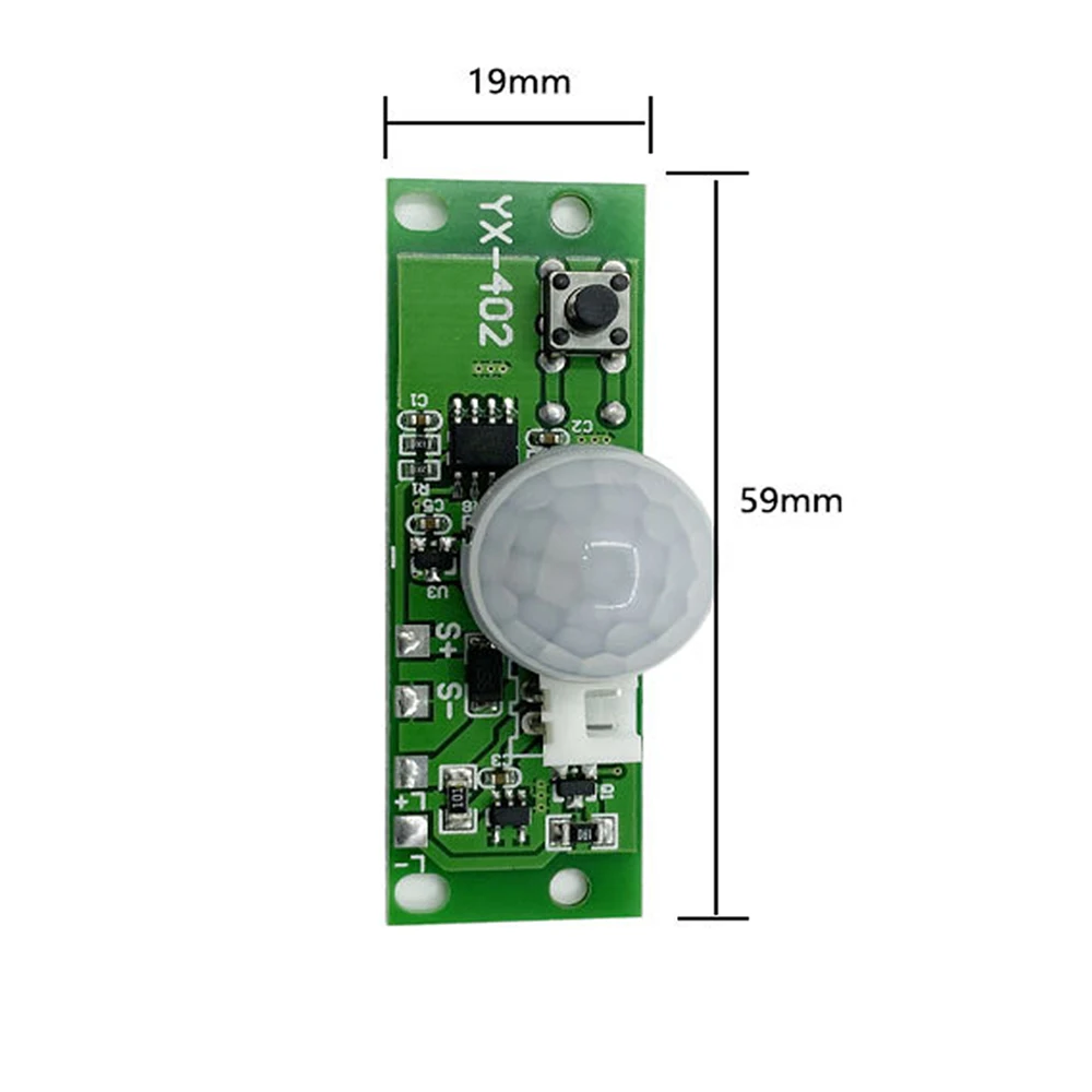 3.7V DIY Solar Lamp Board Control Sensor Infrared Human Body Induction Solar Circuit Board Solar Lamp Photosensitive Controller