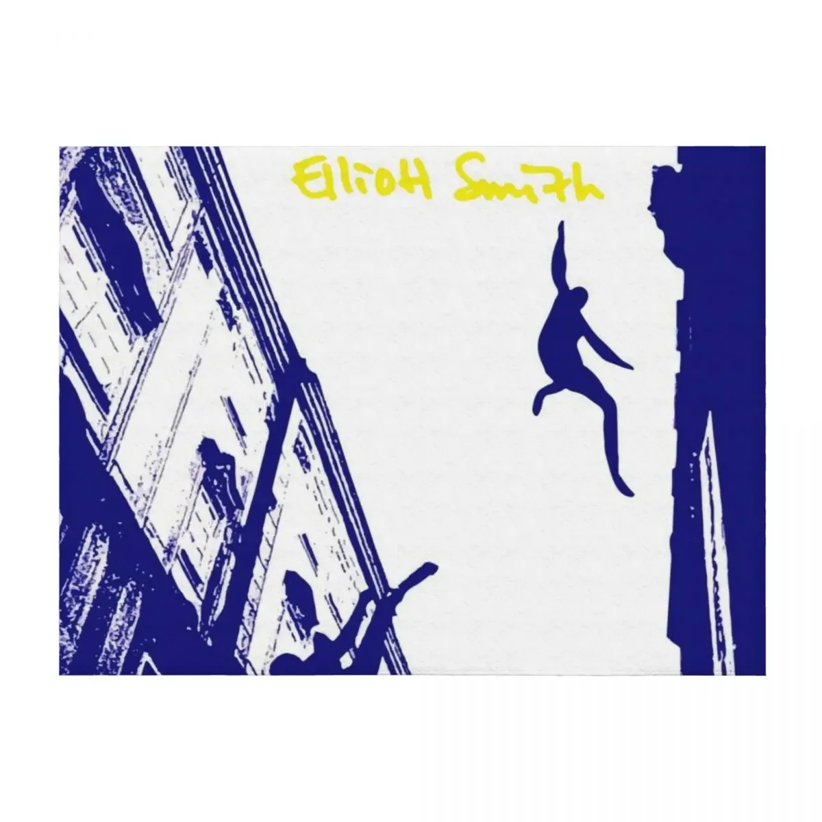 

Elliott Smith Album Cover Throw Blanket Stuffeds Nap Hair Winter beds Blankets