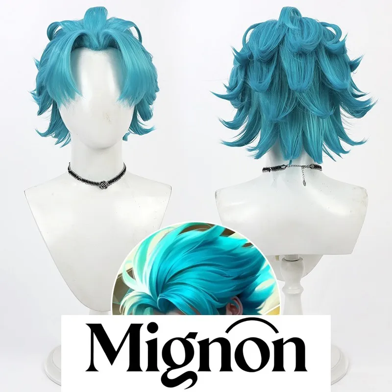 더 스워드 오브 루프테이션 알란 코스프레 가발 레이어드 스파이크 위도우즈 피크 티즈드 루츠 할로윈 선물