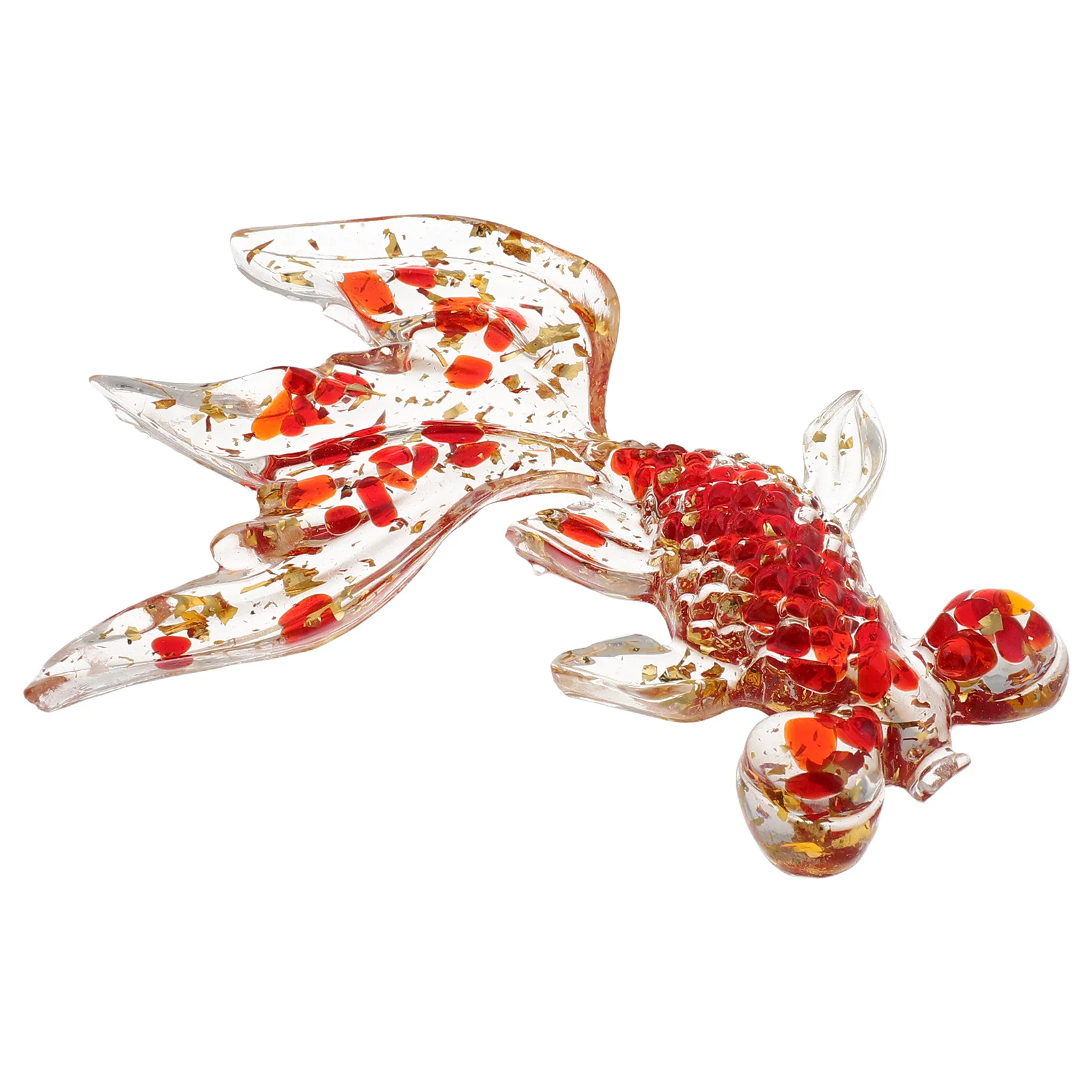 

Animal Fish Sculpture Aquarium Decor Ornaments Fake Goldfish Figurines Accessories