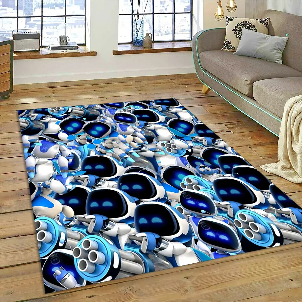 New 27 Style Astro Bot Game Cartoon Robot Gift Carpet Rug for Living Room Bedroom Home Sofa Decoration,kids Non-slip Floor Mat