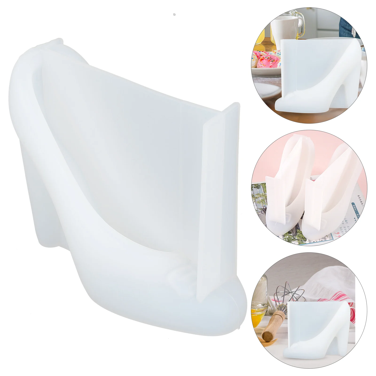 

High Heels Mold Cookie Stencils Shoe Shape Chocolate Molds Cake Baking for Fondant Silica Gel Making Kitchen Supplies