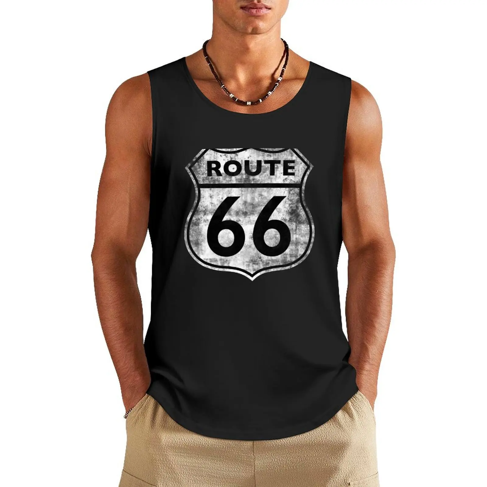 

Route 66 Tank Top cute tops training weight vest