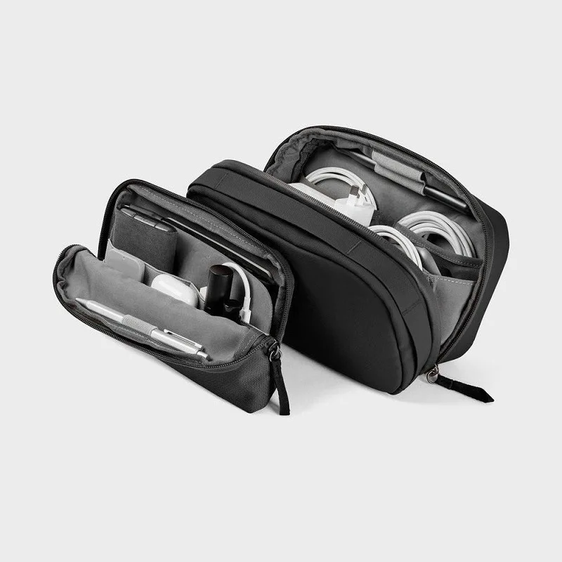 Detachable Double-Layer Tech Organizer Pouch product image
