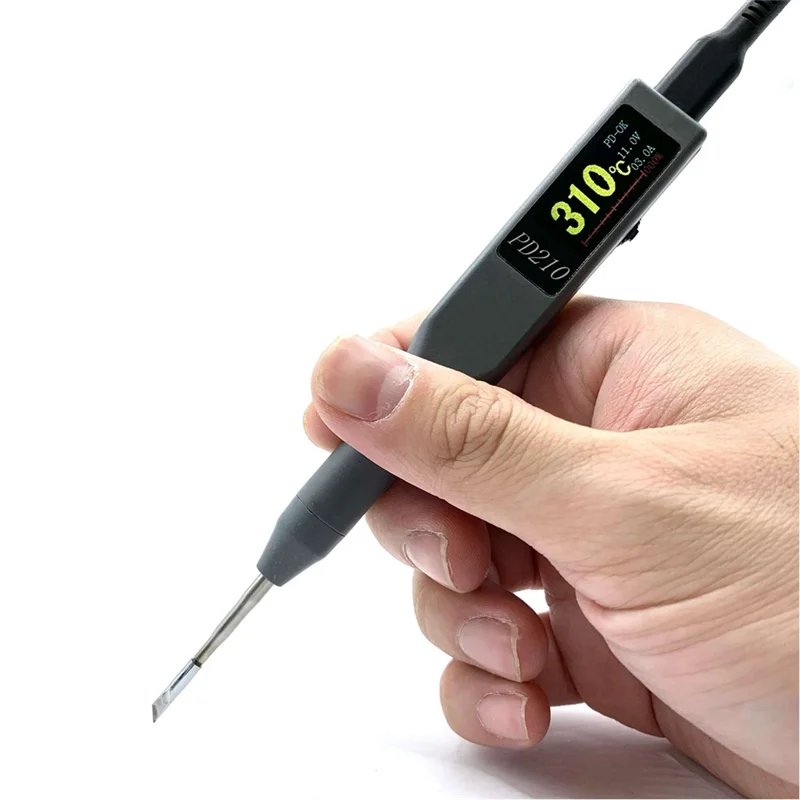 

A53Q-1Set PD210 Паяльная станция с контролем температуры PD3.0 70 Вт, совместимая с паяльными жалами JBC210