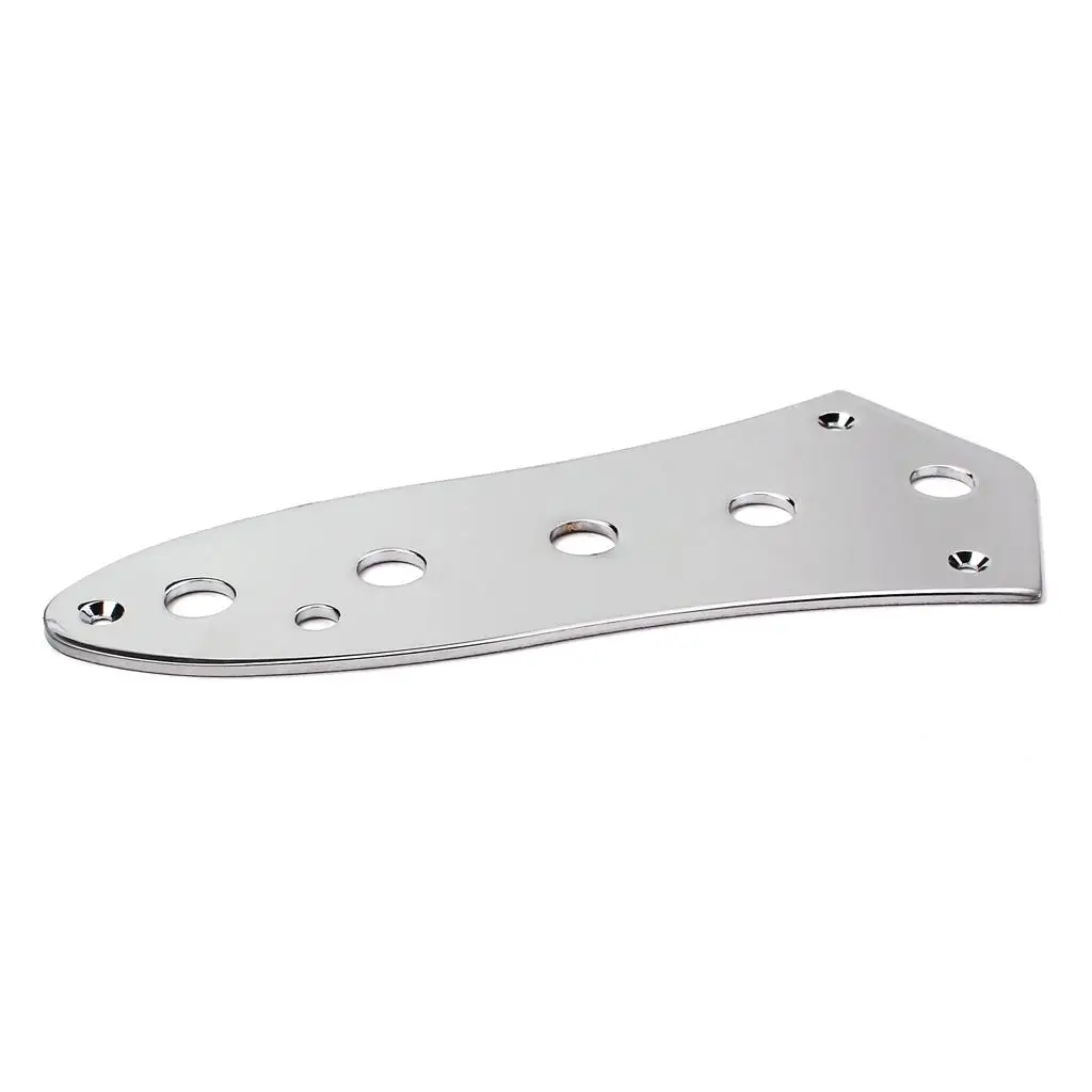 Standard Size Jazz Bass Steel Control Plate Vintage Guitar Accessory for String Instrument Installation