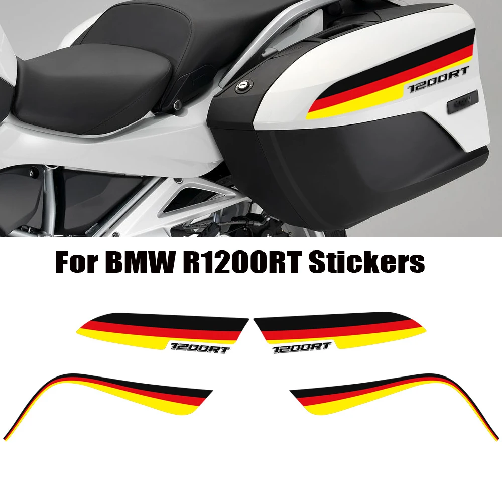 

Stickers Decal Kit R1200RT R1200 RT R 1200 For BMW Luggage Cases Trunk Box Tank Pad Protection Guard Knee Emblem Badge Accessory