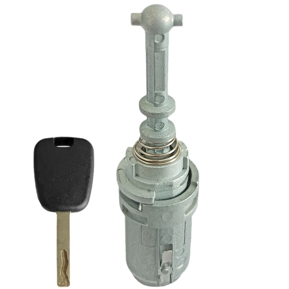 Left Door Lock Cylinder with 2 Keys, OE 9170T9 9170W9, Car Door Lock Replacement Kit for Citroen C2 C3 2002-2010