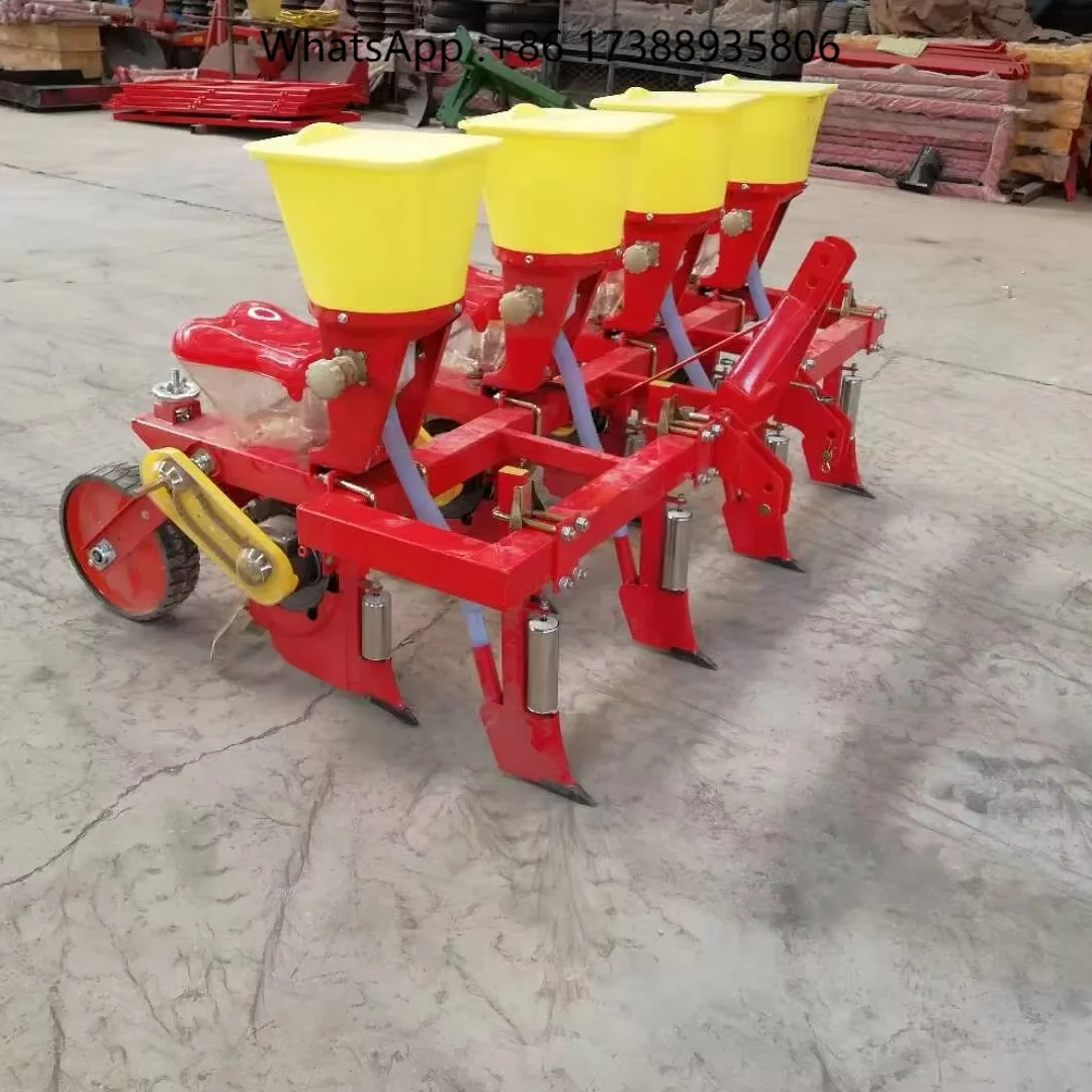 4 Row Tractor-Mounted Corn Planter Agricultural Machine for Planting Seeds