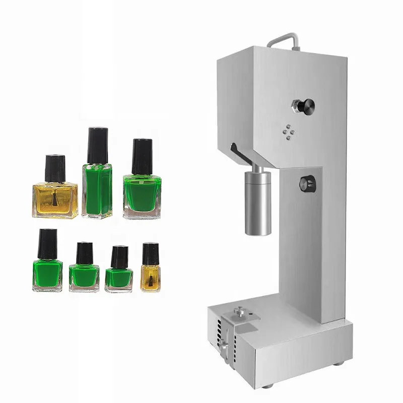 

Nail Polish Polish Bottle 10ml 15ml Standing Spout Pouch Filling Capping Machine for Juice/milk/drinking Water