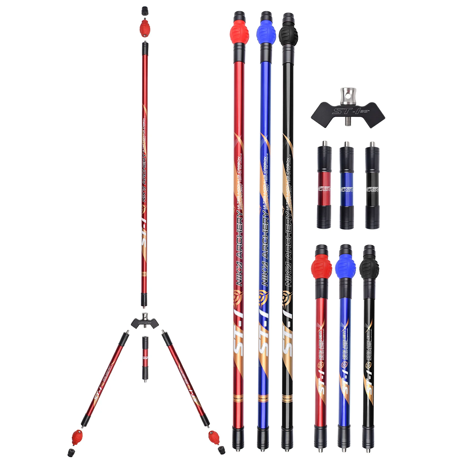 Archery Balance Bar Set ST-1 Carbon Stabilizer Set For Archery Bow Accessories For Shooting