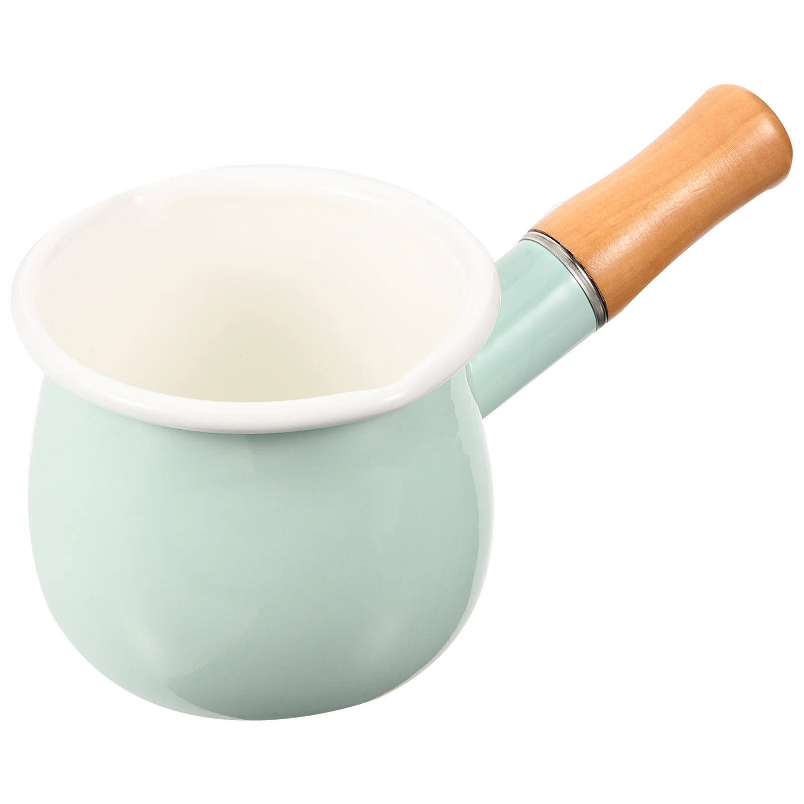 

Mini Milk Enamel Saucepan for Milk Butter Small Cooking Pot Baby Food Fry Mini Sauce Small Sauce Pan Pan Cookware