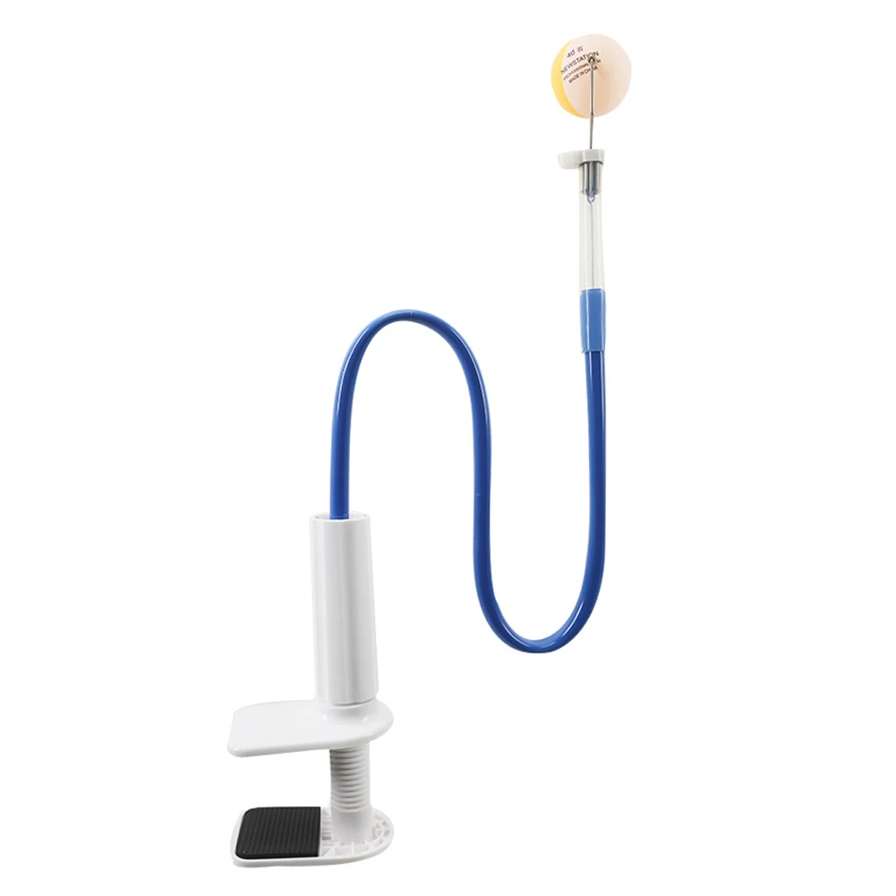 Allenatore di palline da ping pong Robot da allenamento per ping pong Robot da ping pong a rimbalzo rapido con morsetto da tavolo per l'esercizio