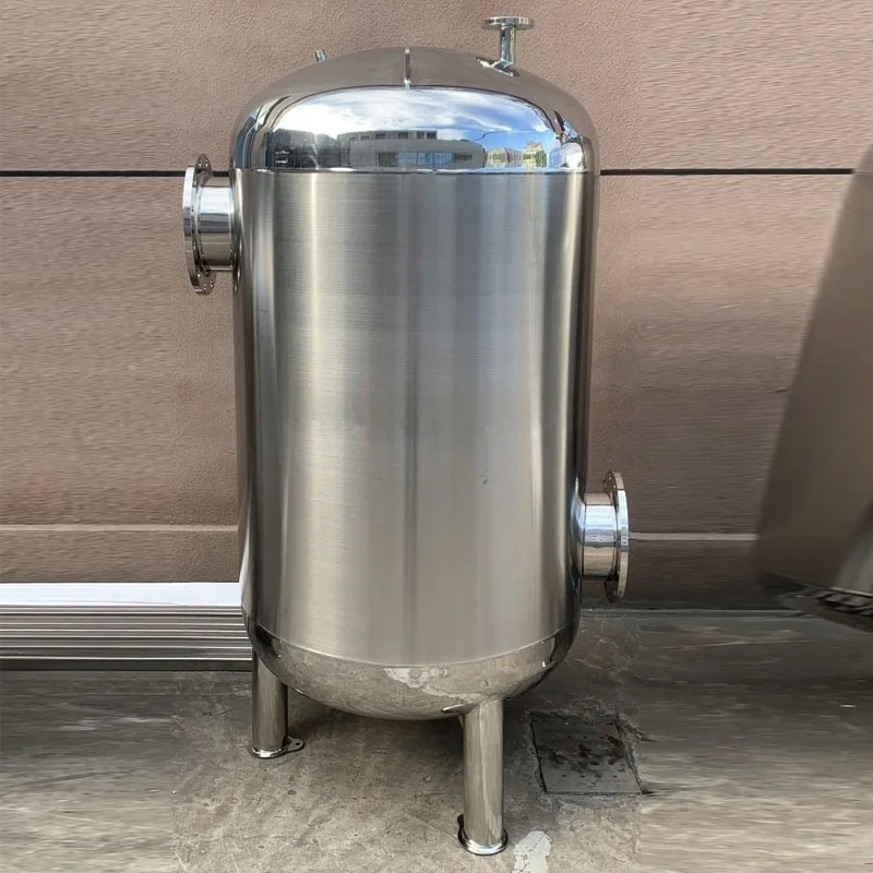 304 stainless steel water inlet tank vacuum negative pressure water siphon bucket pressure vessel storage tank