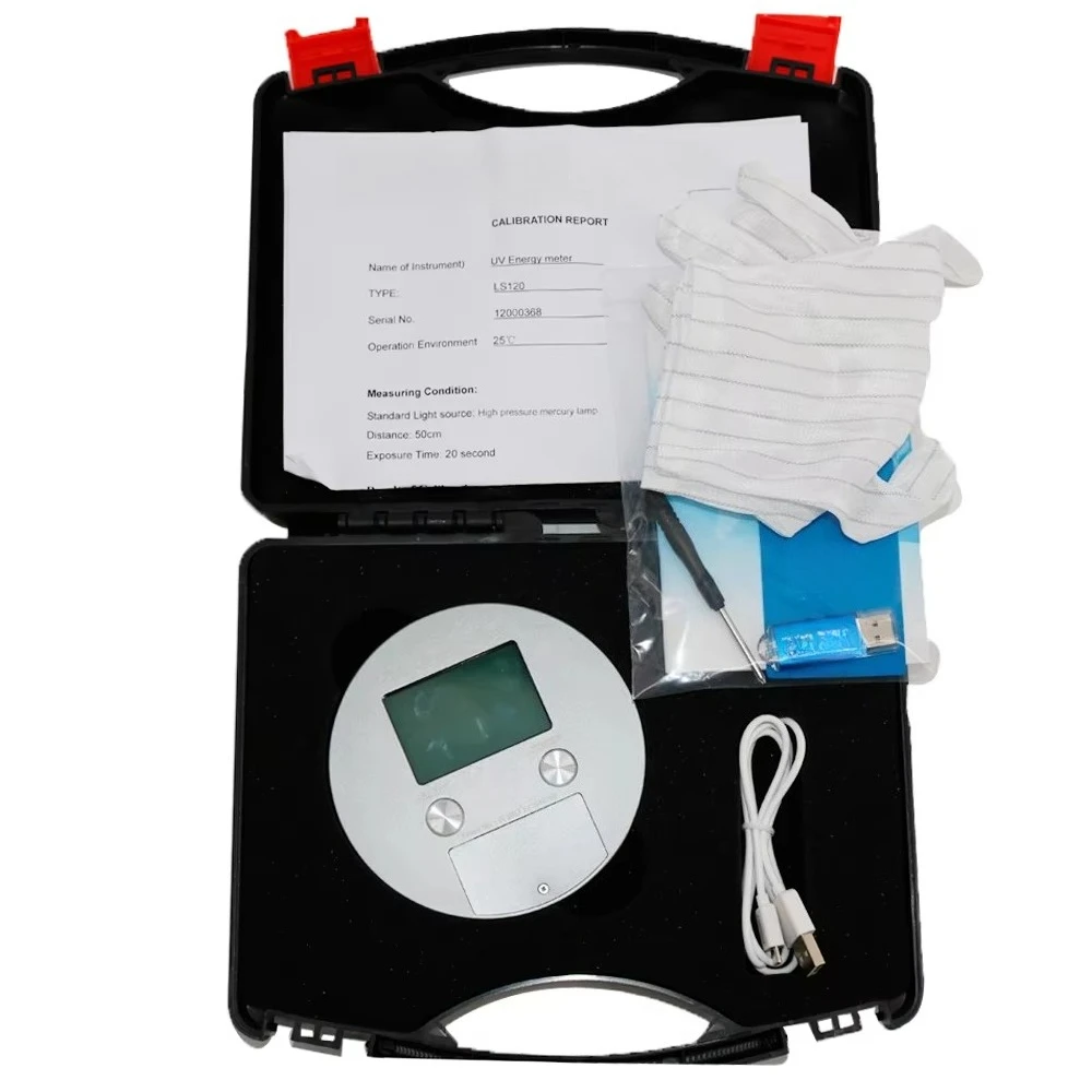 LS120 UV Energy Meter UV Intensity Irradiation Meter Spectral Response Range: 315nm-400nm