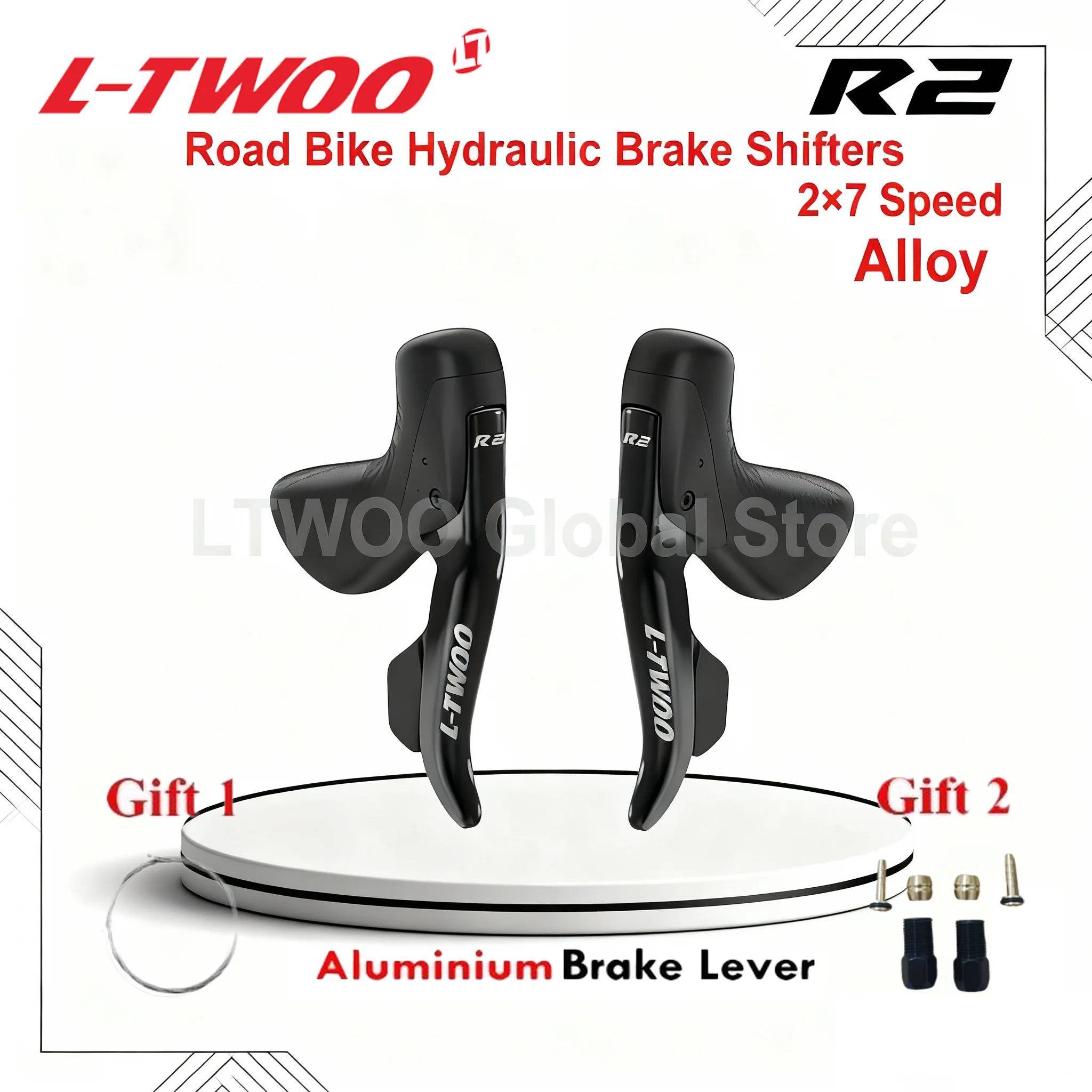LTWOO RX/R9/R7/R5/R3/R2 Rennrad hydraulische Scheibenbremse Schalthebel 24s/22s/20s/18s/16s/14s Carbon/Legierung Bremshebel – Detail 7