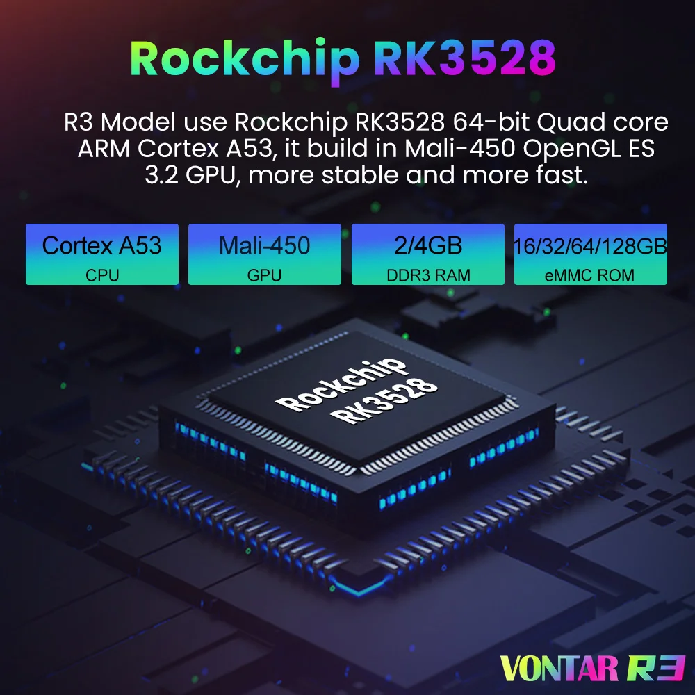 الجملة فونتار R3 أندرويد 13.0 صندوق التلفزيون الذكي Rockchip RK3528 4G 32G 64G 128G دعم 8K فيديو BT5.0 Wifi6 4K فك التشفير 2G 16G