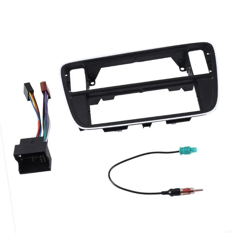 

Stereo Dashboard Panel Installation Trim Car Radio Frame 1 Din Fascias Panel D7YA