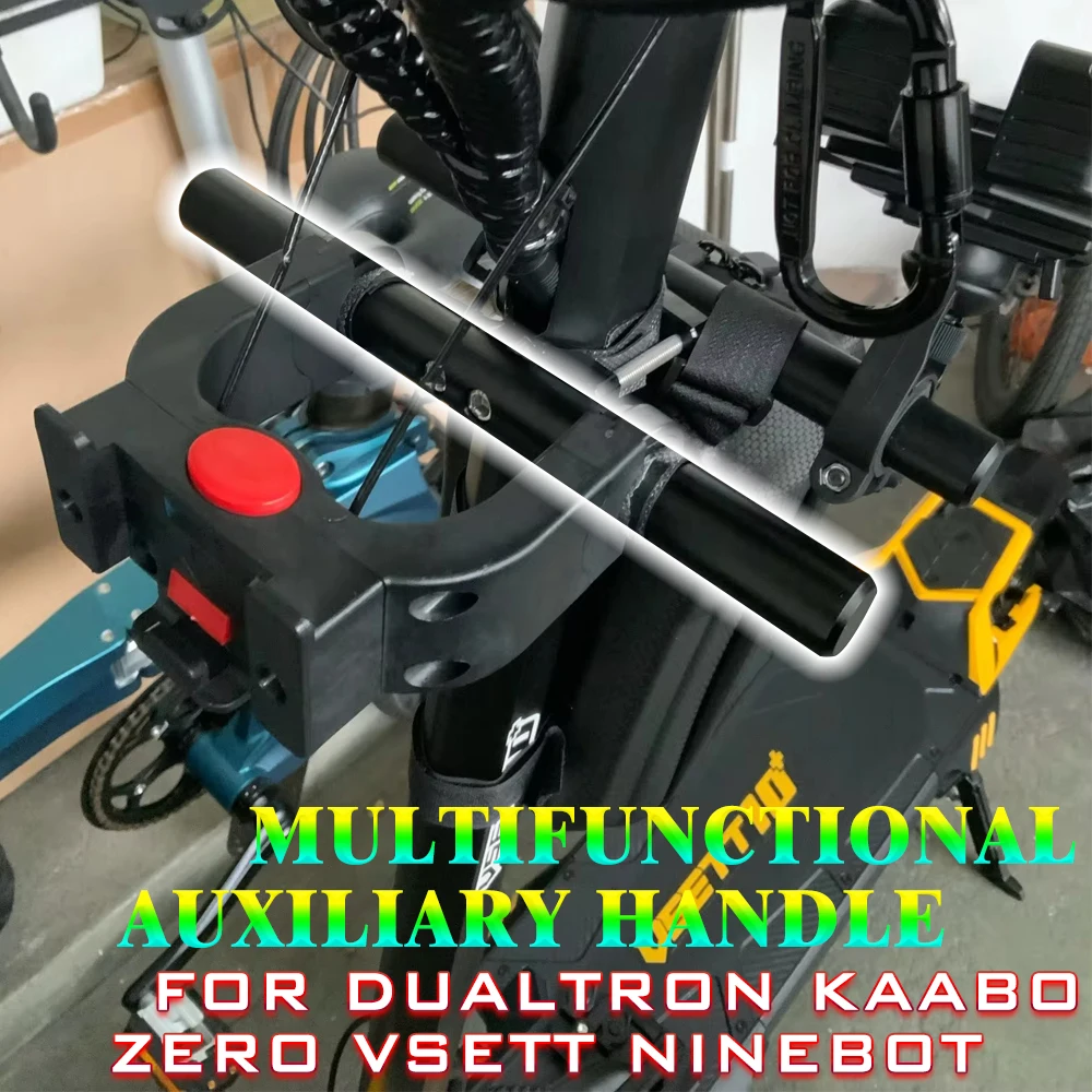 

Universal Additional Kids Handlebar Multifunctional Auxiliary HandleFor Dualtron Mini Kaabo Zero Vsett Ninebot Electric Scooter