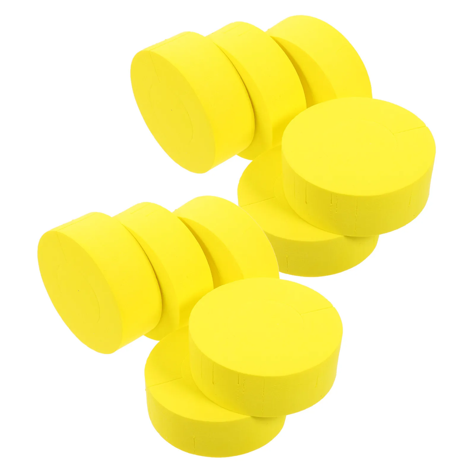 

12Pcs Curl Hair Sponge Rings Styling Tool for Long Thick Hair Shaped Safe and Healthy Sponge Ring