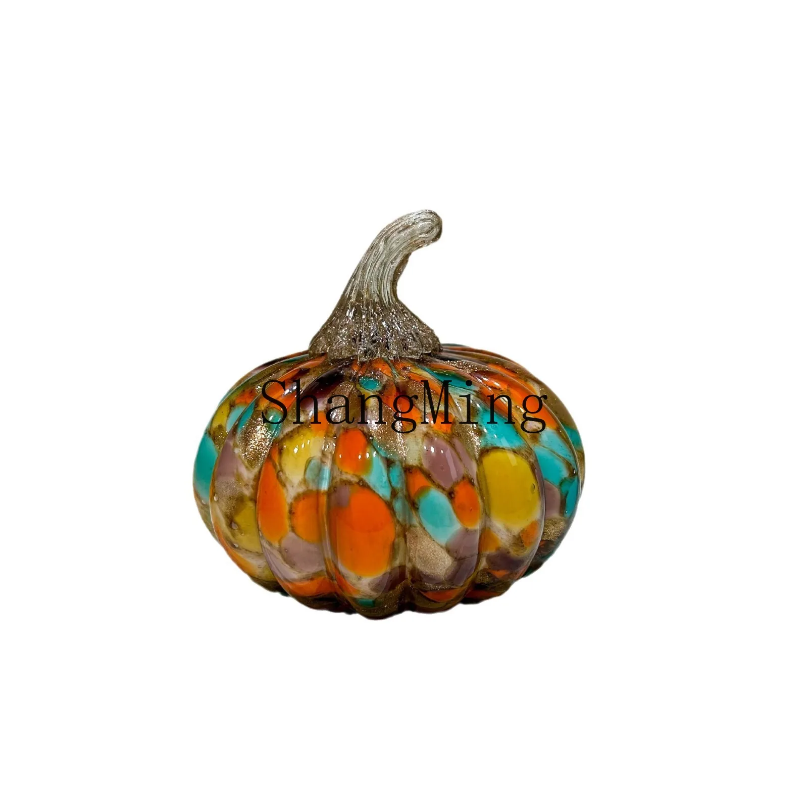 

PYH Modern Handmade Glazed Design Light Luxury Pumpkin Art Ornament High-end Delicate Desktop Entrance Cabinet