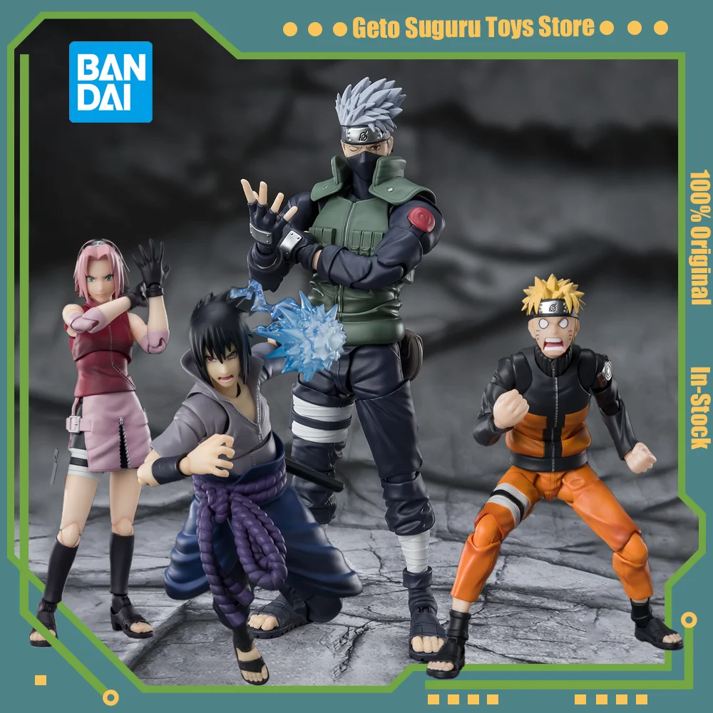 

Bandai SHFiguarts SHF Naruto Uzumaki Naruto Uchiha Sasuke Itachi Madara Sakura Hatake Kakashi Pain Orochimaru Anime Model Figure