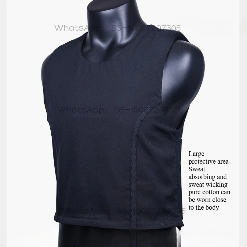 

Уличная одежда, устойчивая к ударам, облегающий мягкий жилет, антирежущий, гибкий, против порезов, на лето