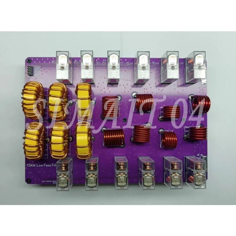 

Низкочастотный фильтр HF, 10-полосный, высокой мощности, для коротковолнового SSB-радио