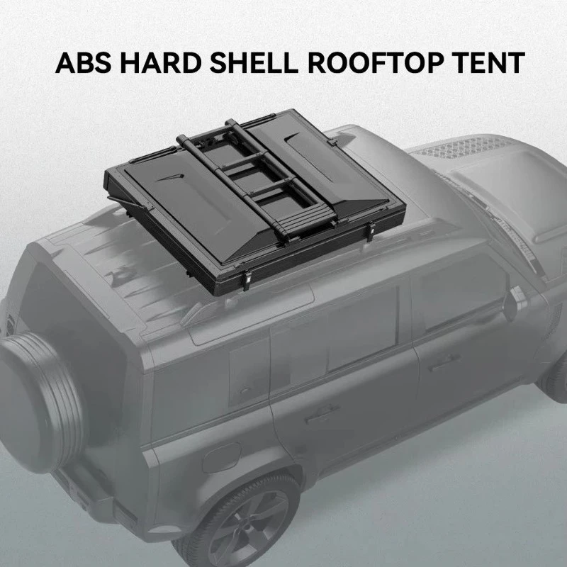 ADA Overland Outdoor Camping Roof Tent  ABS Hard Shell Quick Setup Rooftop Tent Car 4x4 Roof Top Tent
