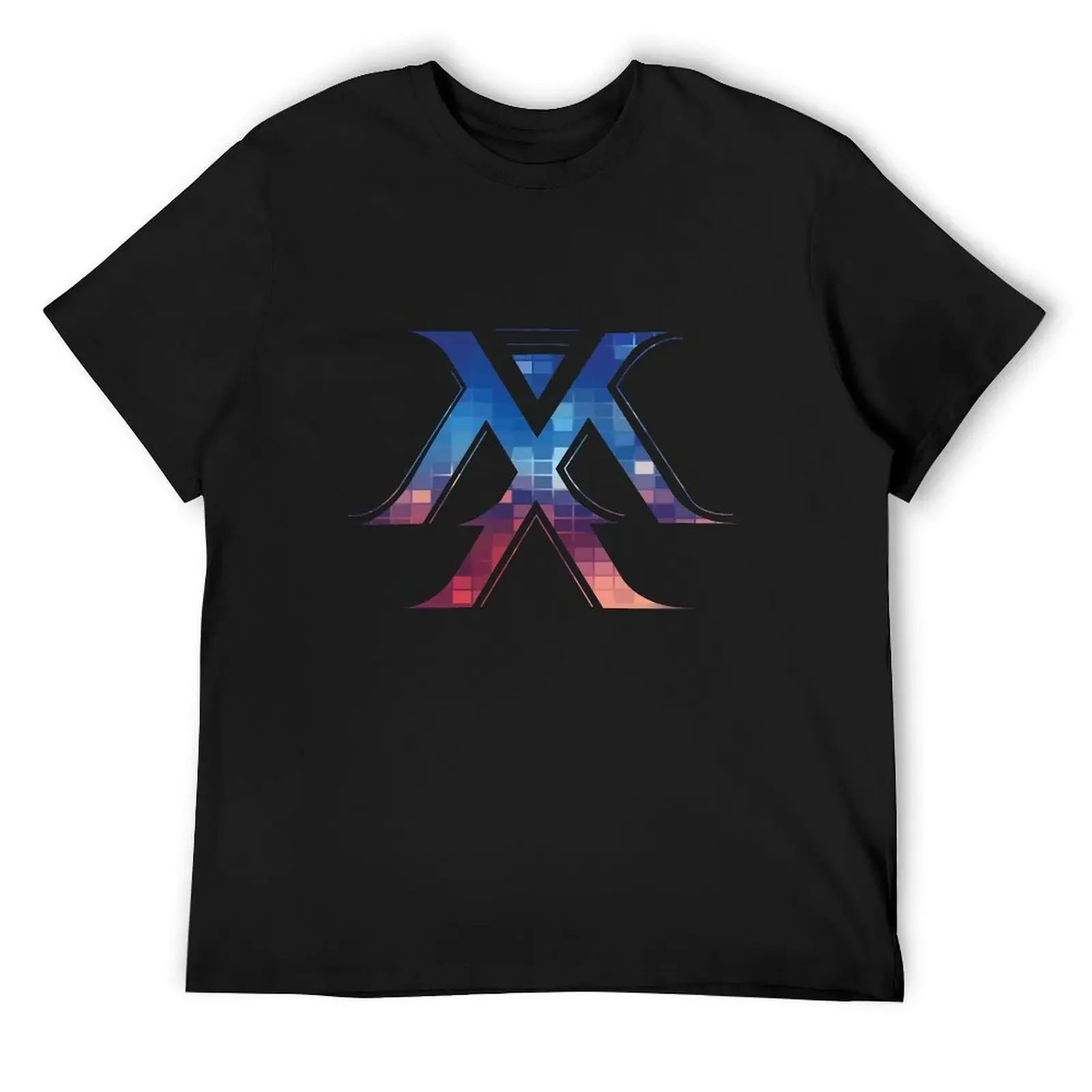 Monsta X Logo Monbebe T-Shirt anime figures street wear t shirts for men cotton