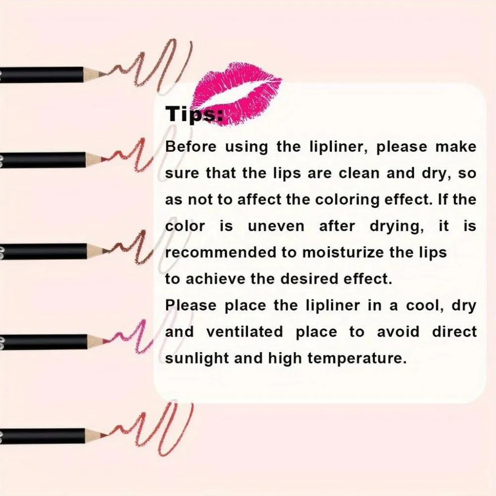 مقاوم للماء ماتي قلم تحديد الشفاه الأحمر كونتور تينت أحمر الشفاه طويلة الأمد غير عصا كوب ترطيب الشفاه ماكياج 12 ألوان
