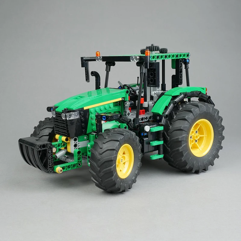 

Конструктор MOC 6130R «Сельскохозяйственный трактор»: креативный набор для детей, подарок на день рождения, технологичные строительные блоки